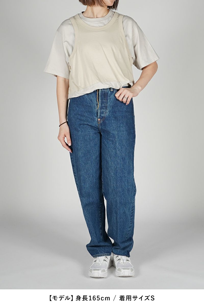 JANE SMITH(ジェーンスミス)LAYERED T-SHIRT レイヤード半袖Tシャツ 24SCT-#234S -4