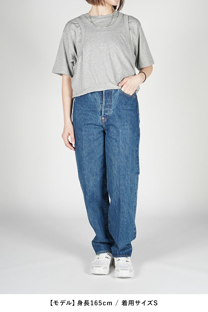 JANE SMITH(ジェーンスミス)LAYERED T-SHIRT レイヤード半袖Tシャツ 24SCT-#234S -6