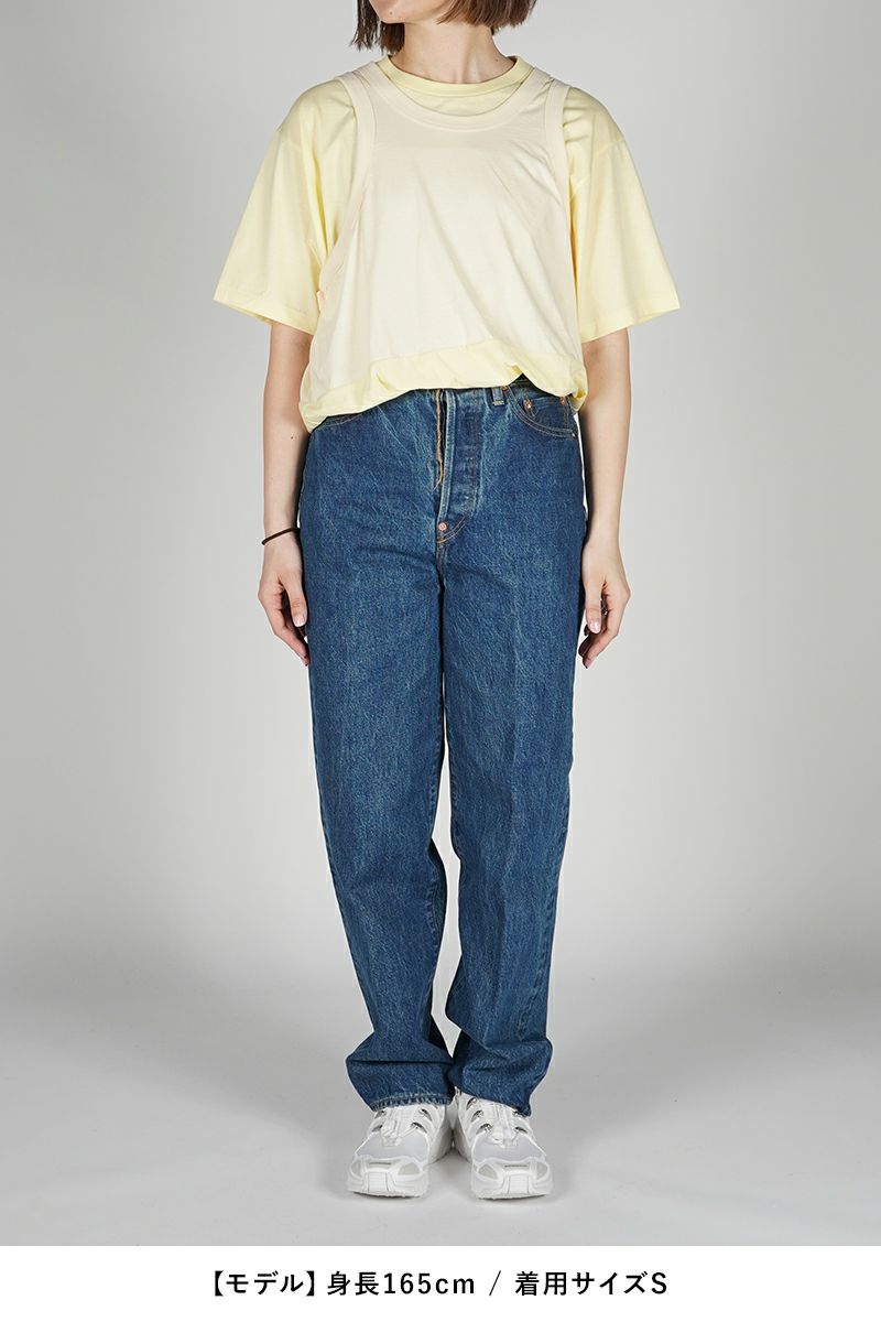 JANE SMITH(ジェーンスミス)LAYERED T-SHIRT レイヤード半袖Tシャツ 24SCT-#234S -8