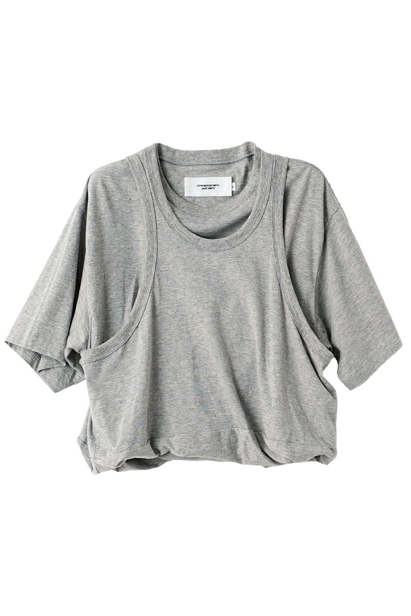 JANE SMITH(ジェーンスミス)LAYERED T-SHIRT レイヤード半袖Tシャツ 24SCT-#234S -13
