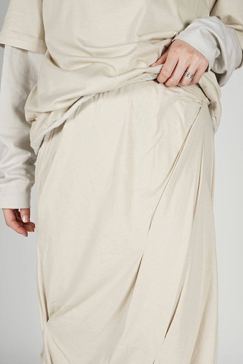 JANE SMITH(ジェーンスミス)LAYERED TUCK SKIRT レイヤードタックスカート 24SSK-#321L -1