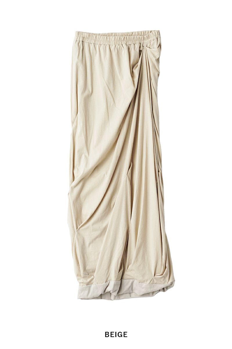 JANE SMITH(ジェーンスミス)LAYERED TUCK SKIRT レイヤードタックスカート 24SSK-#321L -13