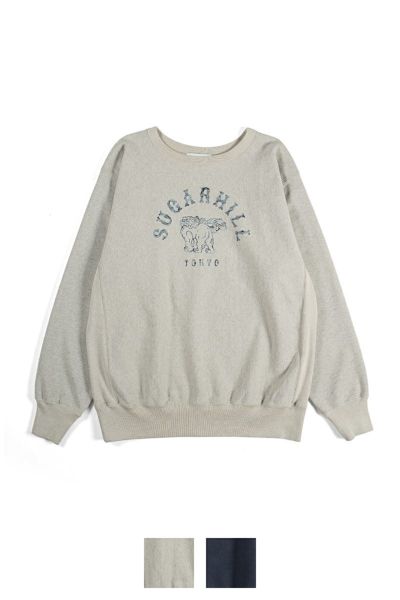 SUGARHILL(シュガーヒル)LOGO PRINTED SWEATSHIRT ロゴプリントスウェットシャツ 2441000902