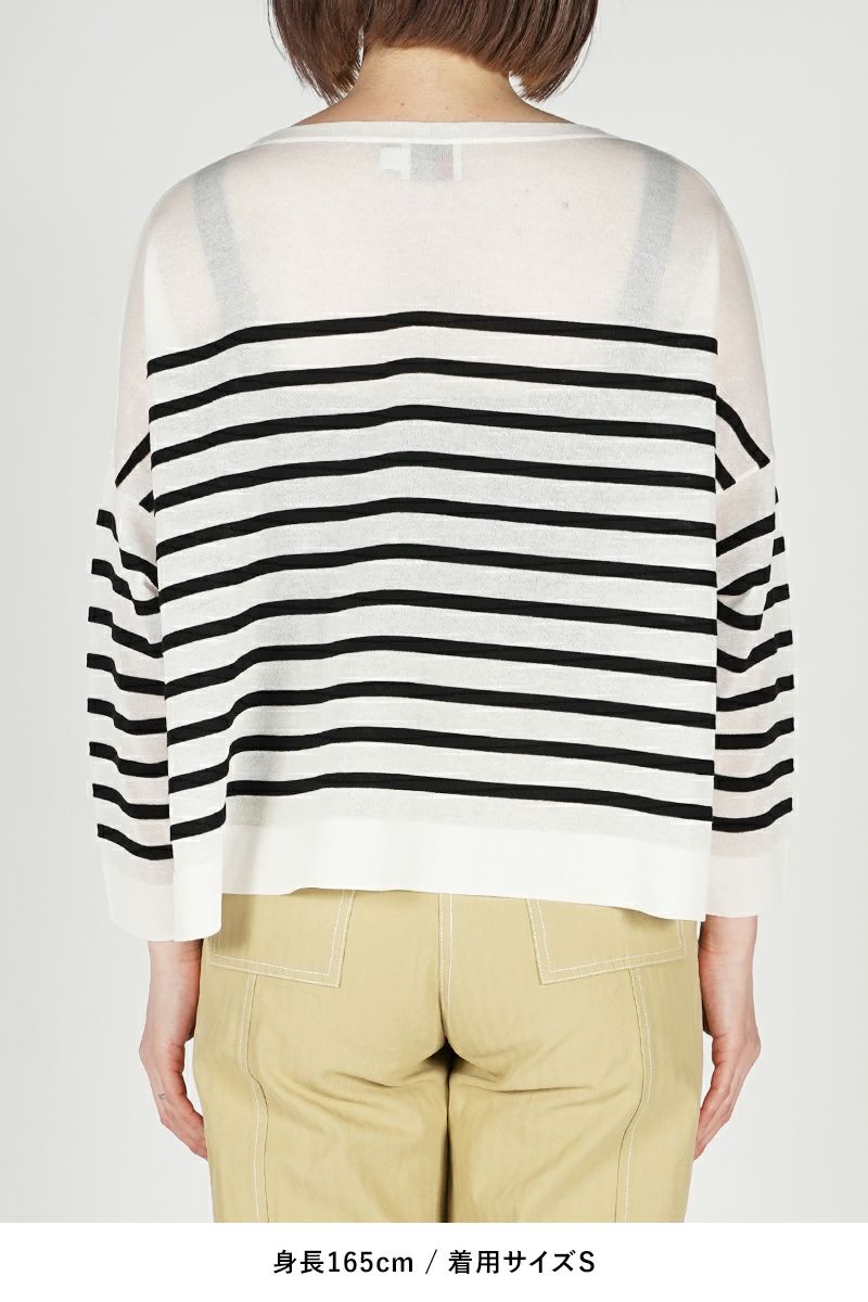 Traditional Weatherwear(トラディショナルウェザーウェア)LYNE KNIT SHEER リン ニット シアー L241THKPO0359SE -13