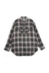 DAIRIKU(ダイリク)Linen Check Western Over Shirt リネンチェックウエスタンオーバーシャツ 24SSS-12
