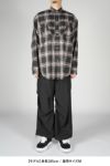 DAIRIKU(ダイリク)Linen Check Western Over Shirt リネンチェックウエスタンオーバーシャツ 24SSS-12 -6