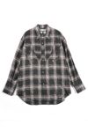 DAIRIKU(ダイリク)Linen Check Western Over Shirt リネンチェックウエスタンオーバーシャツ 24SSS-12 -11