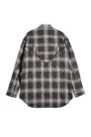 DAIRIKU(ダイリク)Linen Check Western Over Shirt リネンチェックウエスタンオーバーシャツ 24SSS-12 -12