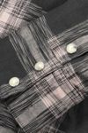 DAIRIKU(ダイリク)Linen Check Western Over Shirt リネンチェックウエスタンオーバーシャツ 24SSS-12 -18