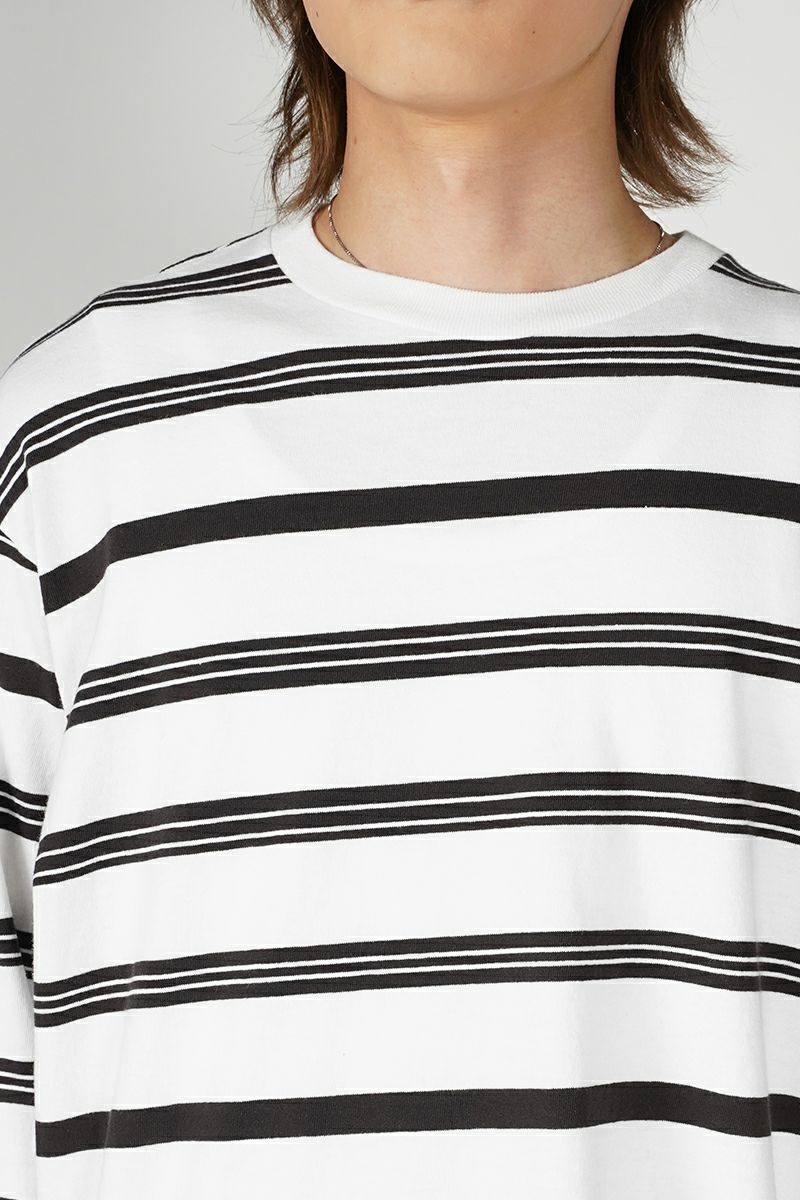 UNUSED(アンユーズド)Long sleeve border T-shirt 長袖ボーダーTシャツ US2430 -1