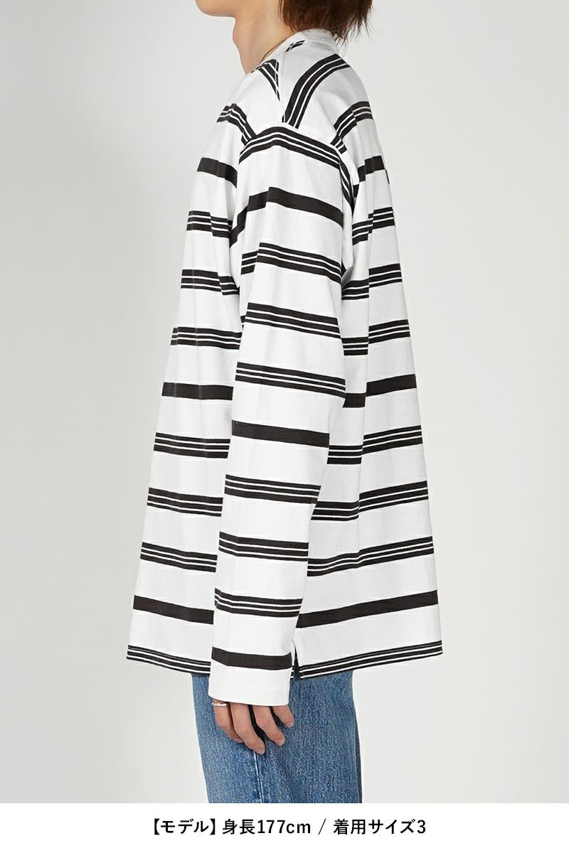 UNUSED(アンユーズド)Long sleeve border T-shirt 長袖ボーダーTシャツ US2430 -9