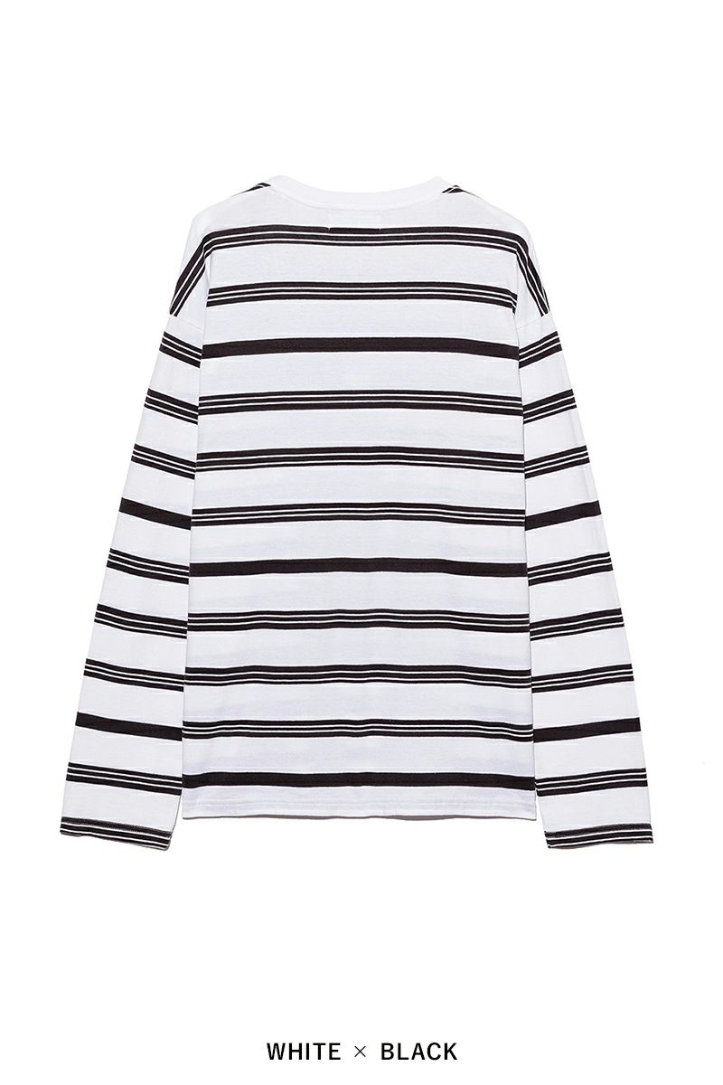 UNUSED(アンユーズド)Long sleeve border T-shirt 長袖ボーダーTシャツ US2430 -12