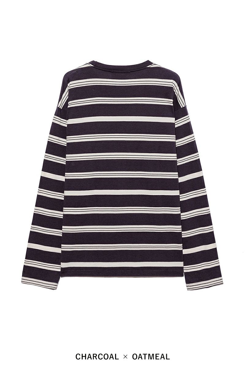 UNUSED(アンユーズド)Long sleeve border T-shirt 長袖ボーダーTシャツ US2430 -16