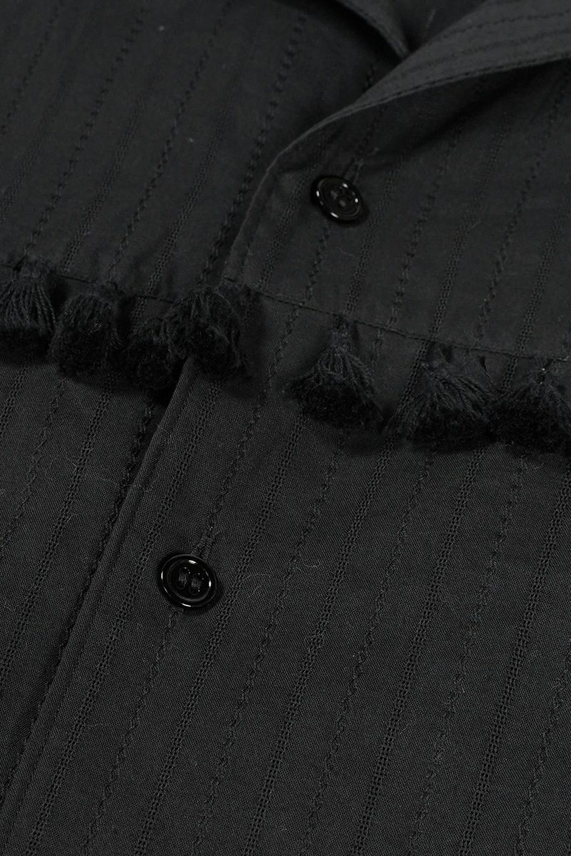 UNUSED(アンユーズド)Long sleeve fringe shirt 長袖フリンジシャツ US2438 -4