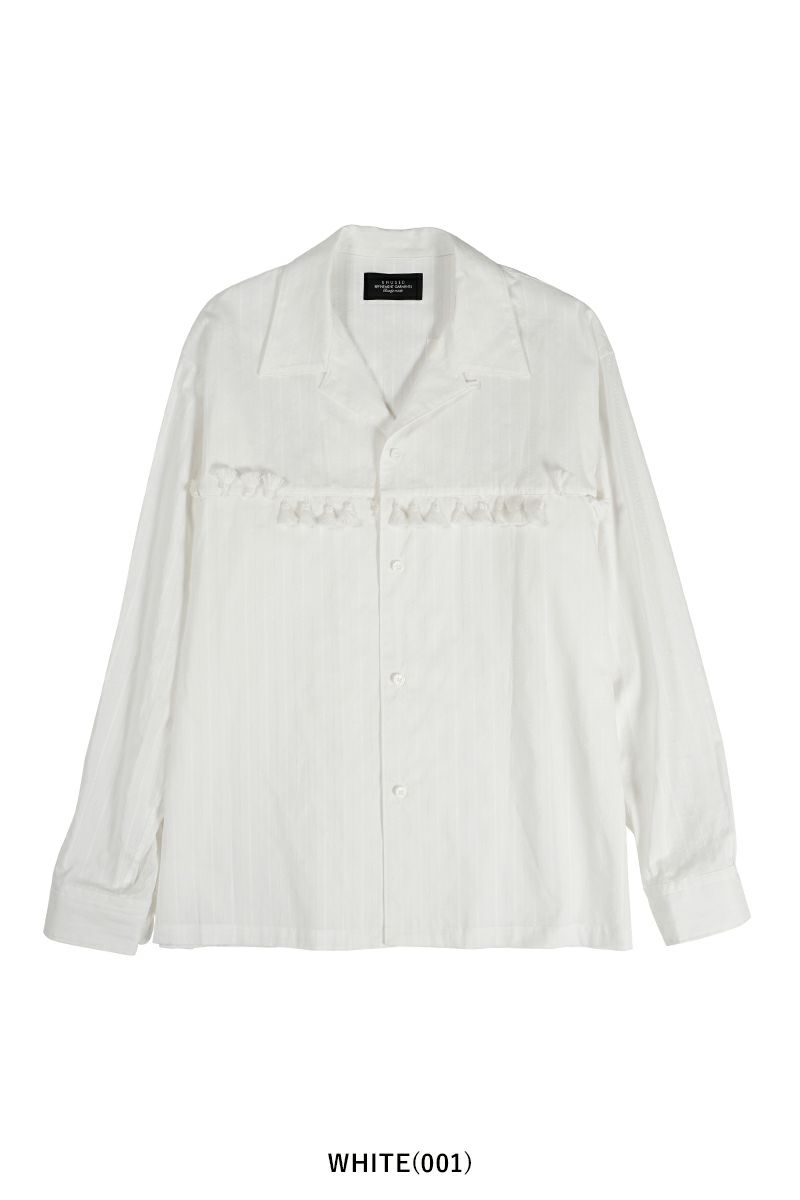 UNUSED(アンユーズド)Long sleeve fringe shirt 長袖フリンジシャツ US2438 -7