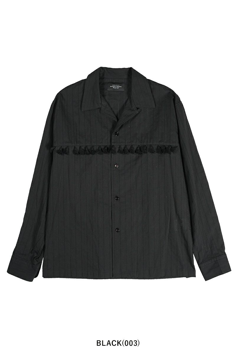 UNUSED(アンユーズド)Long sleeve fringe shirt 長袖フリンジシャツ US2438 -8