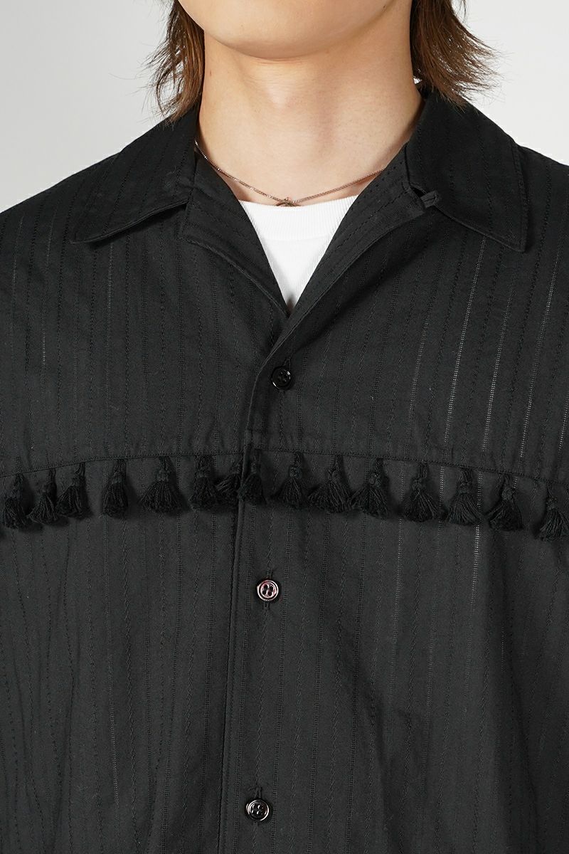 UNUSED(アンユーズド)Long sleeve fringe shirt 長袖フリンジシャツ US2438 -9
