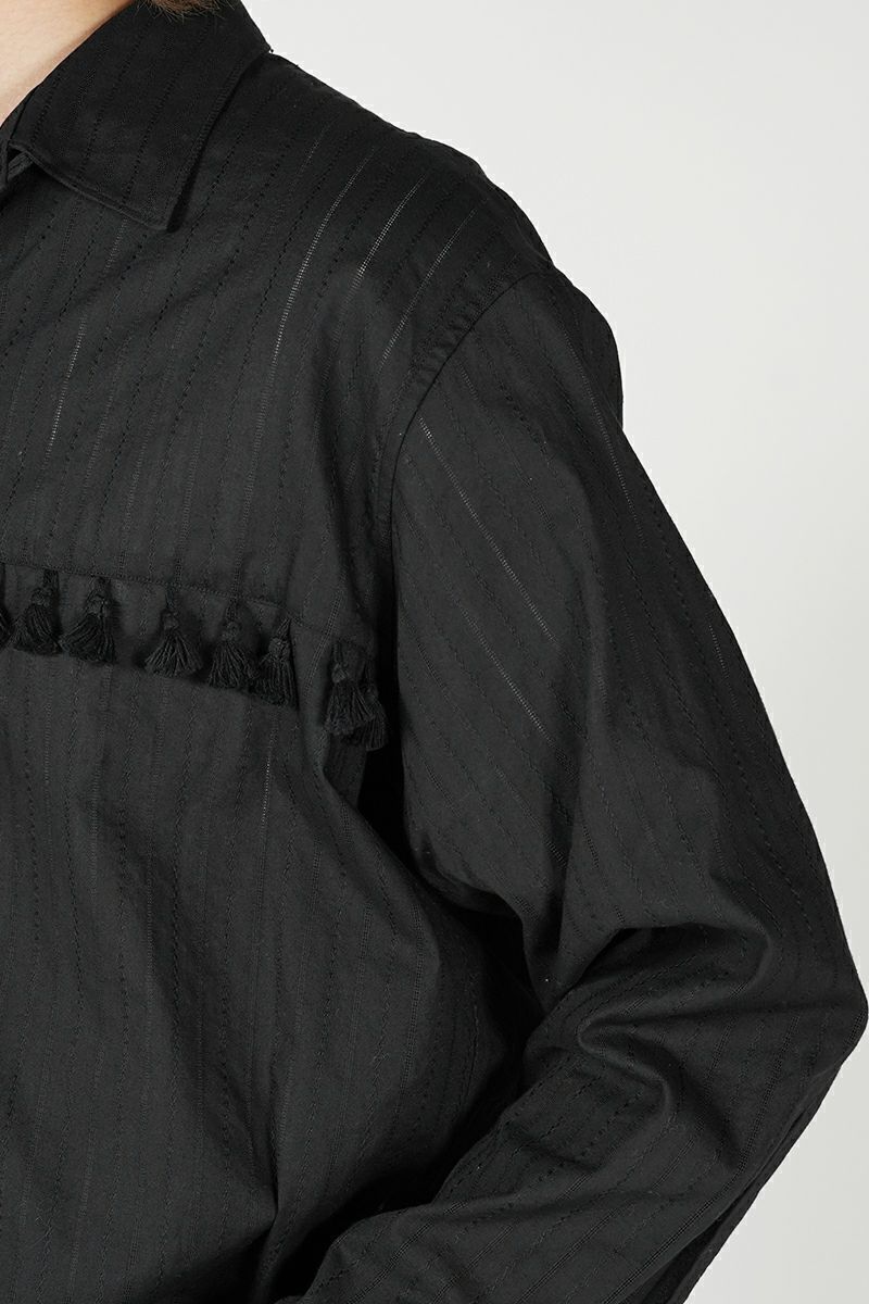 UNUSED(アンユーズド)Long sleeve fringe shirt 長袖フリンジシャツ US2438 -10