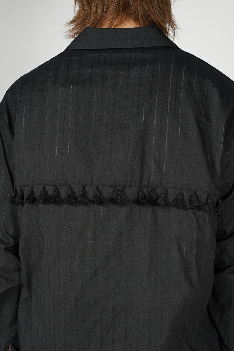 UNUSED(アンユーズド)Long sleeve fringe shirt 長袖フリンジシャツ US2438 -11