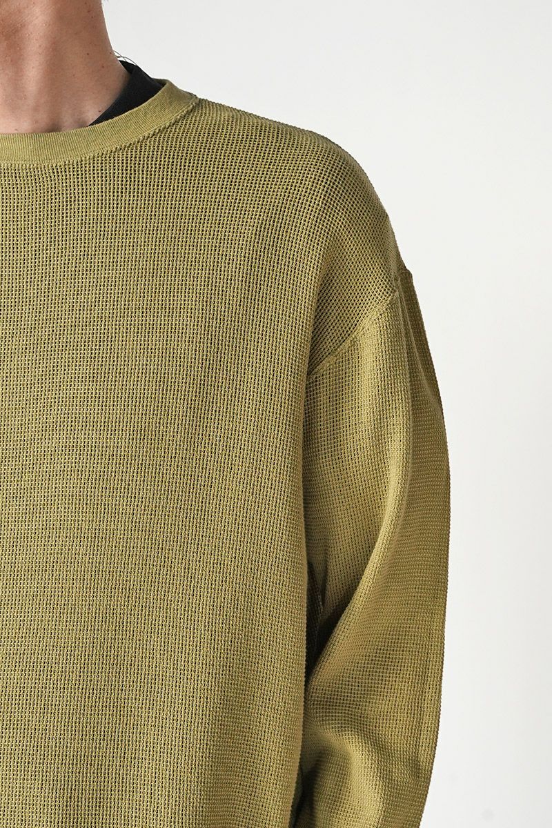 UNUSED(アンユーズド)Long sleeve mesh T-shirt 長袖メッシュTシャツ US2408 -14