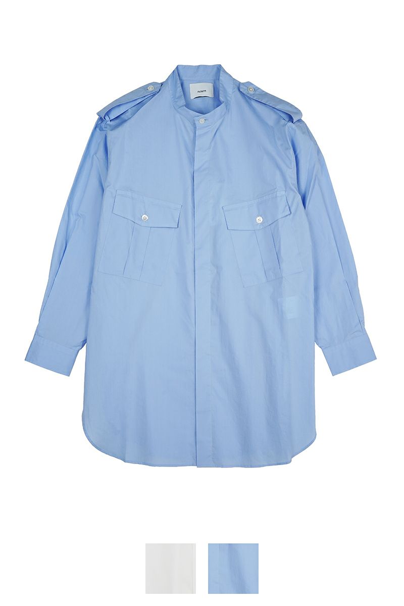 nuterm(ニューターム)Loose Army Shirts ルーズアーミーシャツ 001SH-023S