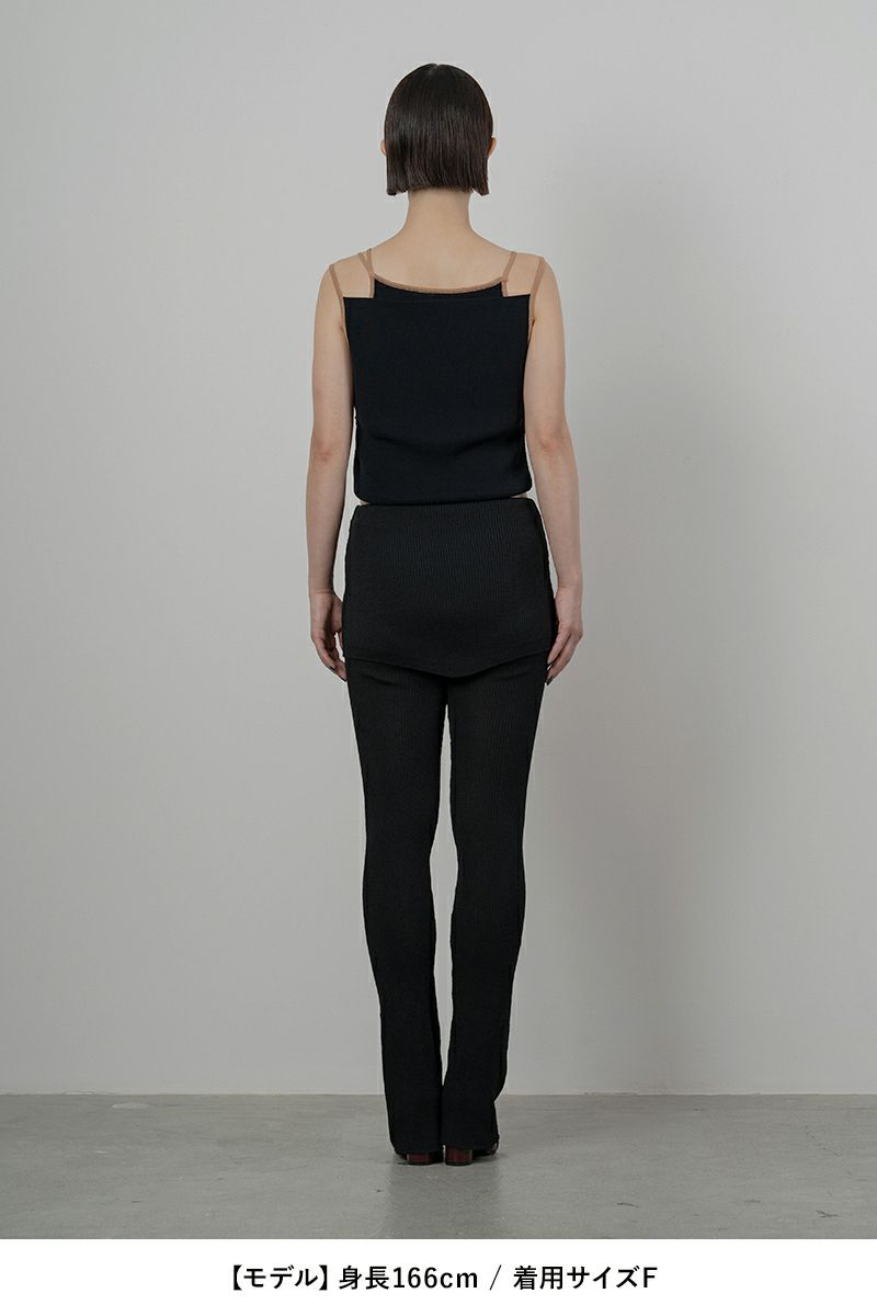 TAN(タン)MATT RIB KNITTED MULTIWAY TUNC マットリブニット マルチウェイタンクトップ TAN24SS005 -6