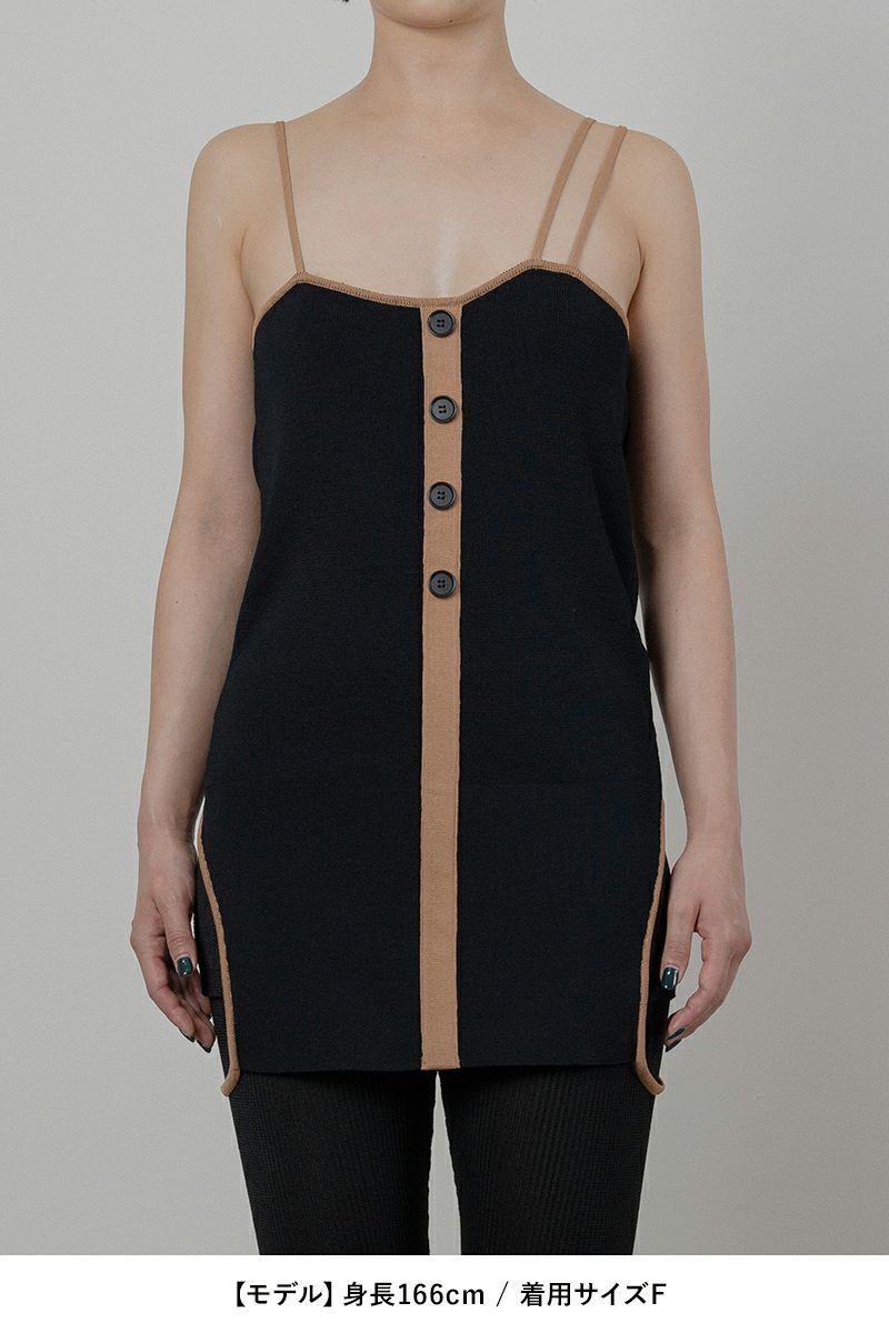 TAN(タン)MATT RIB KNITTED MULTIWAY TUNC マットリブニット マルチウェイタンクトップ TAN24SS005 -16