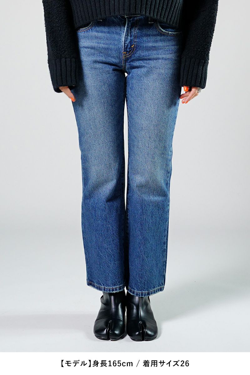 Levi's(リーバイス)MIDDY ANKLE ブーツカット ダークインディゴ LIVING THE GOOD LIFE A55630001 -6