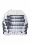 saby(サバイ)MILAN RIB BOAT NECK BORDER KNIT -14G COMPACT YARN- ミラノリブボートネックボーダーニット S-21302 -1