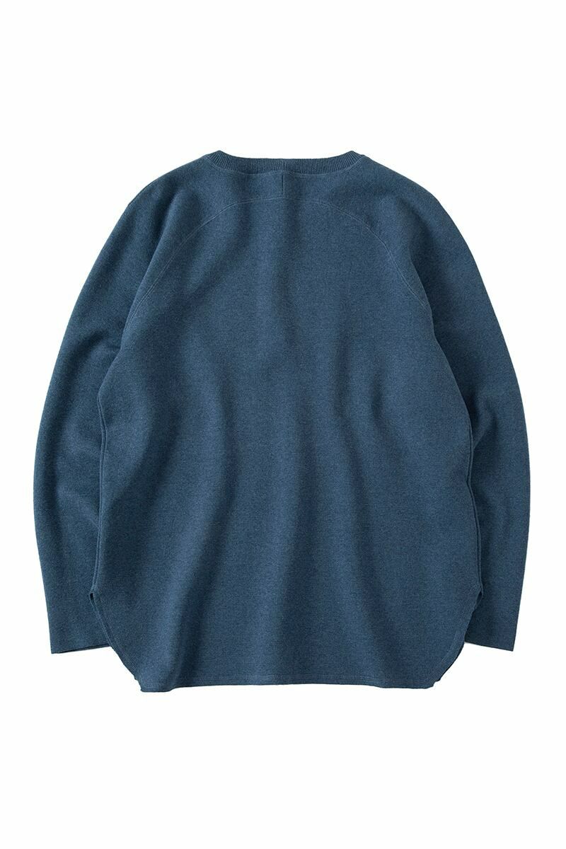 saby(サバイ)MILAN RIBS CREW NECK KNIT 16G EXTRAFINE MERINO WOOL ミランリブクルーネックニット エクストラファインミラノウール 20W-021301 -1