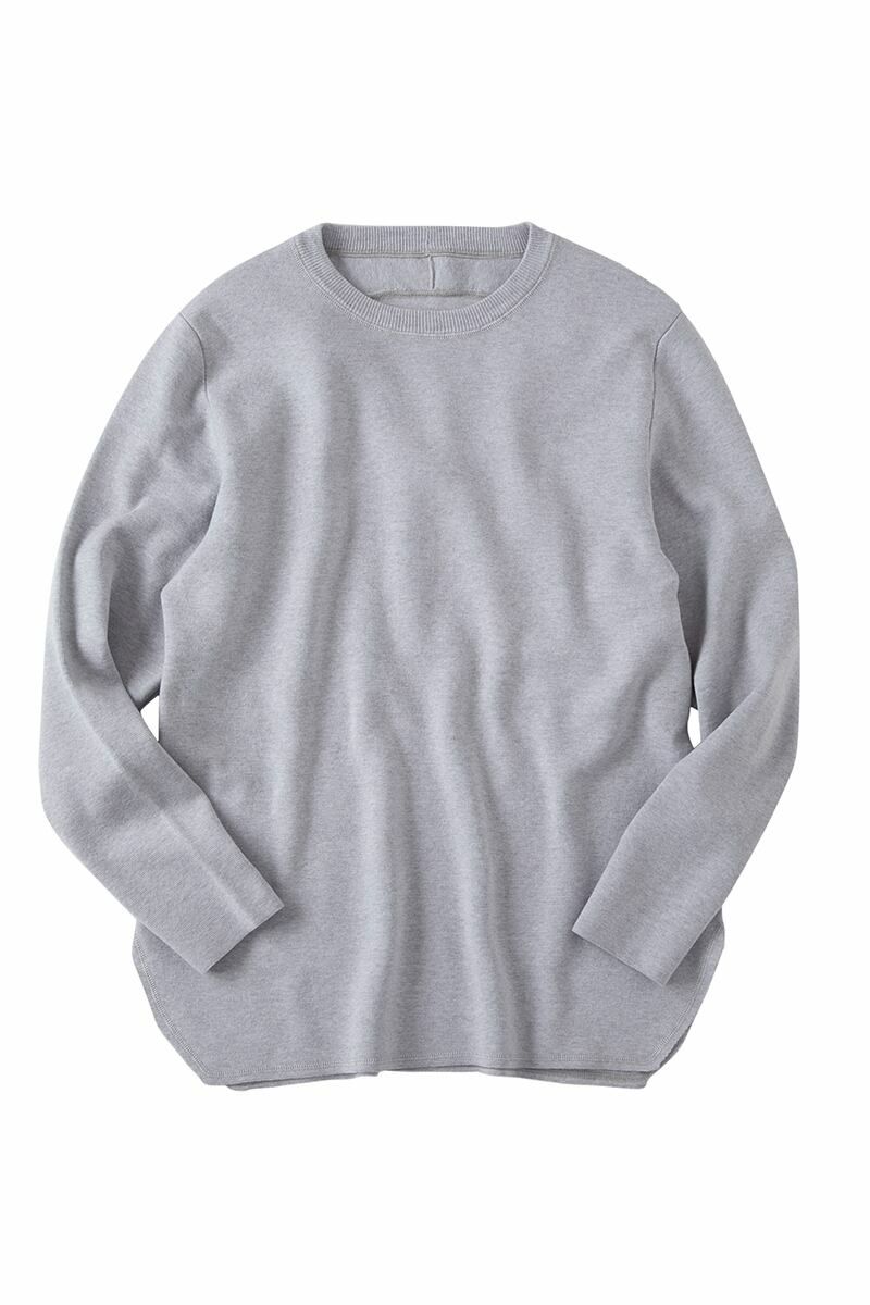 saby(サバイ)MILAN RIBS CREW NECK KNIT 16G EXTRAFINE MERINO WOOL ミランリブクルーネックニット エクストラファインミラノウール 20W-021301 -2