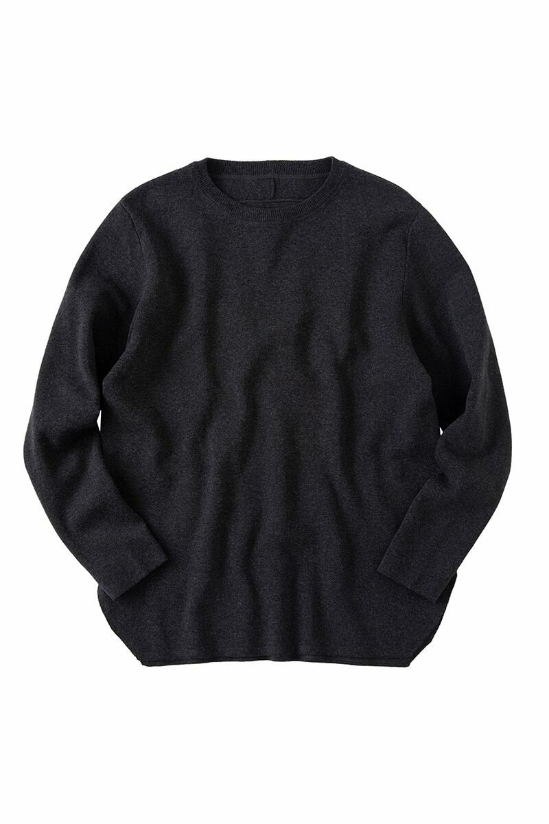 saby(サバイ)MILAN RIBS CREW NECK KNIT 16G EXTRAFINE MERINO WOOL ミランリブクルーネックニット エクストラファインミラノウール 20W-021301 -3