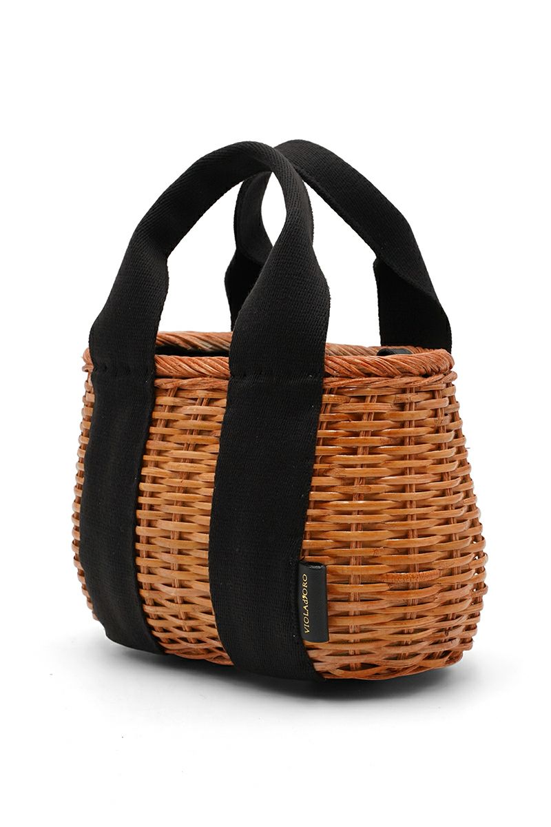 VIOLAd'ORO(ヴィオラドーロ)MIRO ラタンバッグ V-8315 -2