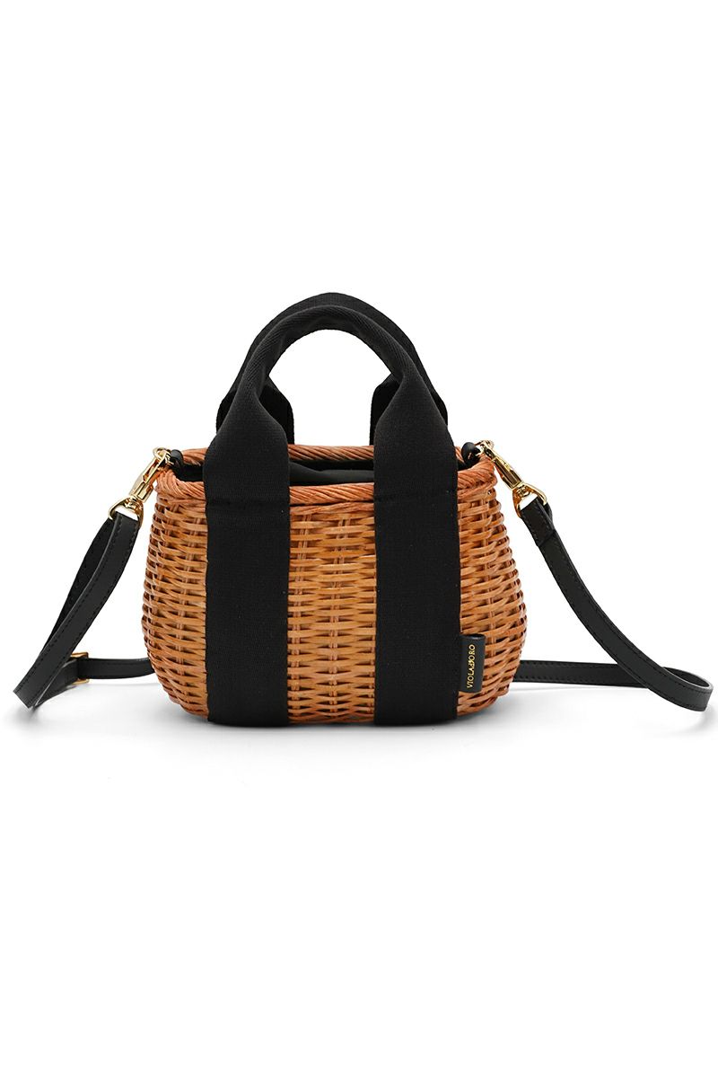 VIOLAd'ORO(ヴィオラドーロ)MIRO ラタンバッグ V-8315 -6