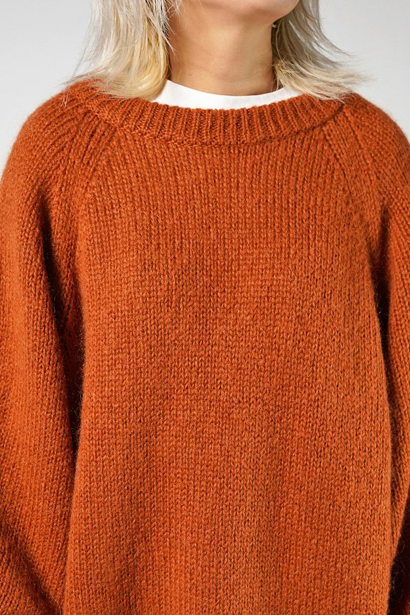 VOAAOV(ヴォアーブ)MOHAIR KNIT Big Pullover オーバーサイズ3GモヘアニットVOMKS -1