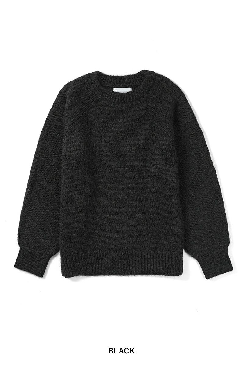 トップス VOAAOV OVERSIZED SWEAT BLACK VOAAOV(ヴォアーブ)取扱いATTEMPTの通販サイト