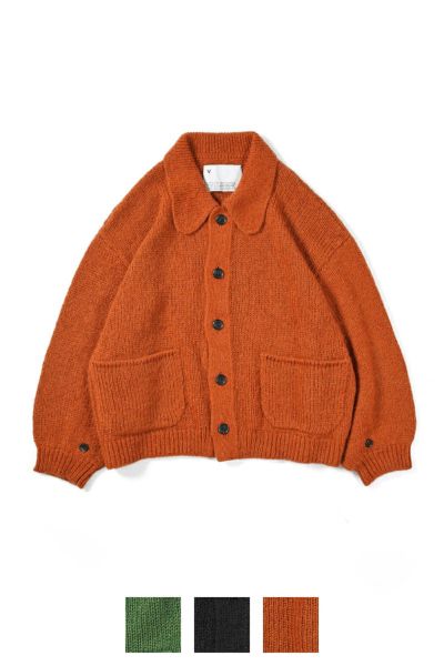 VOAAOV(ヴォアーブ)MOHAIR KNIT Blouson Cardigan モヘアニットブルゾンカーディガン VOMKB