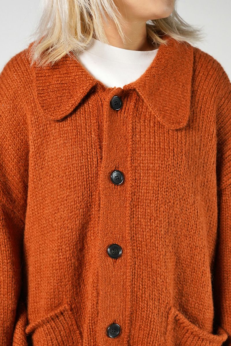 VOAAOV(ヴォアーブ)MOHAIR KNIT Blouson Cardigan モヘアニットブルゾンカーディガン VOMKB -1