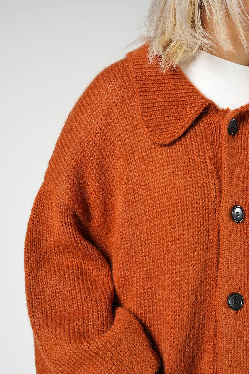 VOAAOV(ヴォアーブ)MOHAIR KNIT Blouson Cardigan モヘアニットブルゾンカーディガン VOMKB -2