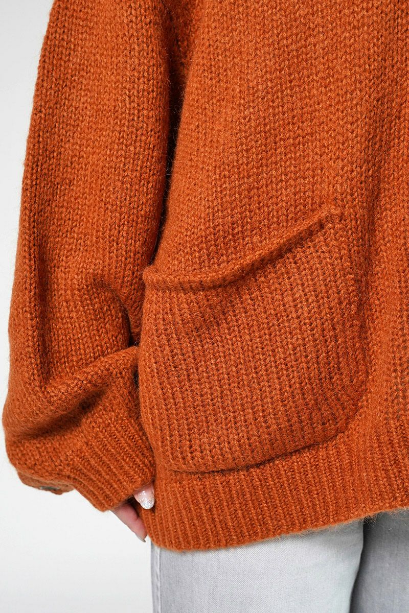 VOAAOV(ヴォアーブ)MOHAIR KNIT Blouson Cardigan モヘアニットブルゾンカーディガン VOMKB -3