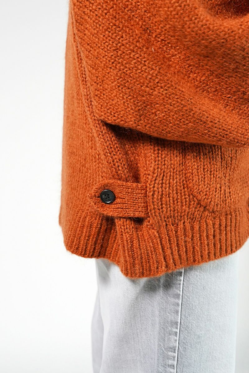 VOAAOV(ヴォアーブ)MOHAIR KNIT Blouson Cardigan モヘアニットブルゾンカーディガン VOMKB -6