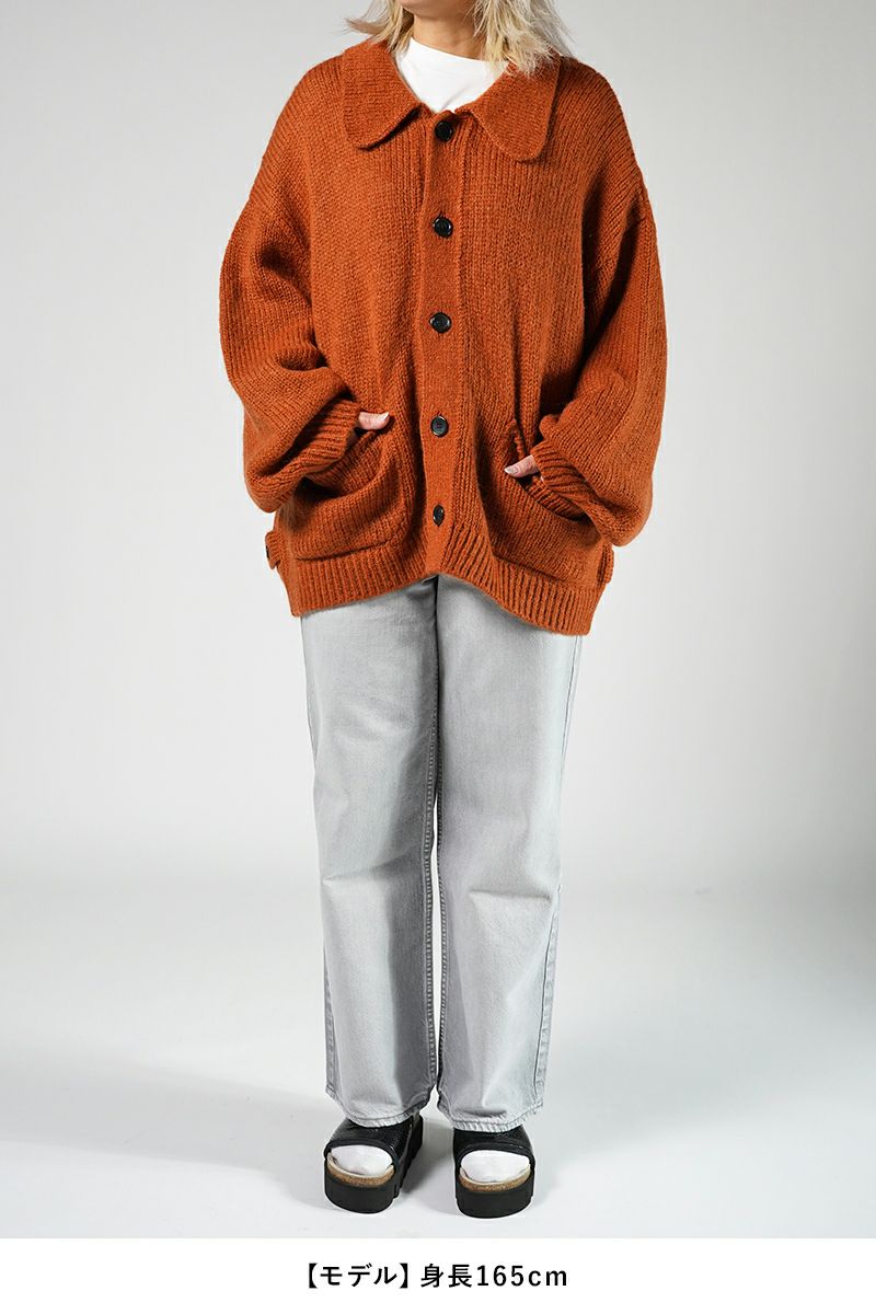 VOAAOV(ヴォアーブ)MOHAIR KNIT Blouson Cardigan モヘアニットブルゾンカーディガン VOMKB -7