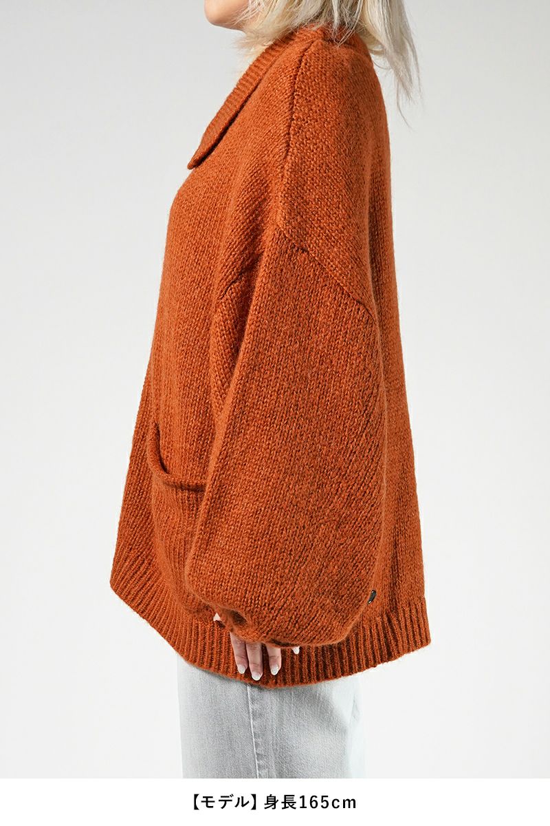 VOAAOV(ヴォアーブ)MOHAIR KNIT Blouson Cardigan モヘアニットブルゾンカーディガン VOMKB -10