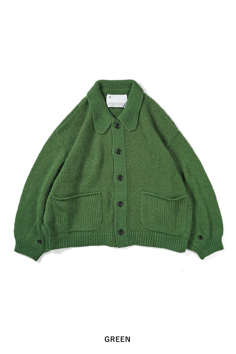 VOAAOV(ヴォアーブ)MOHAIR KNIT Blouson Cardigan モヘアニットブルゾンカーディガン VOMKB -19