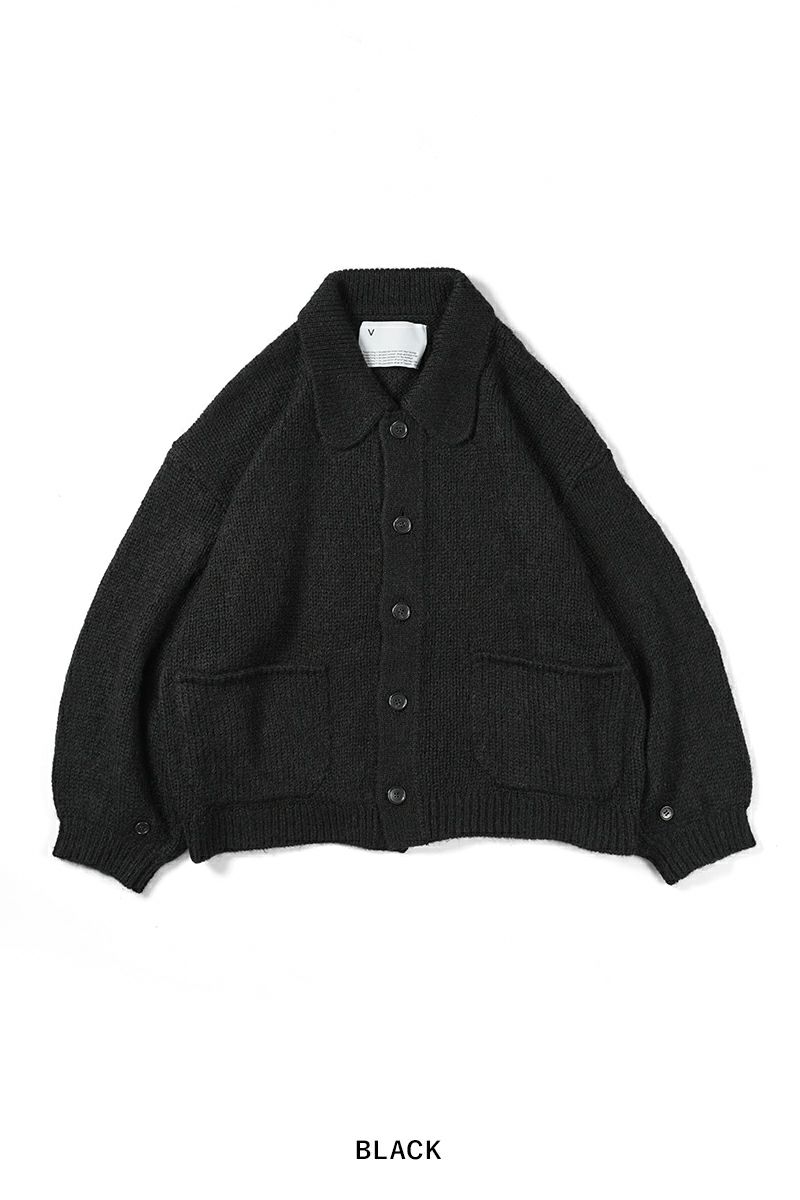 VOAAOV(ヴォアーブ)MOHAIR KNIT Blouson Cardigan モヘアニットブルゾンカーディガン VOMKB -20