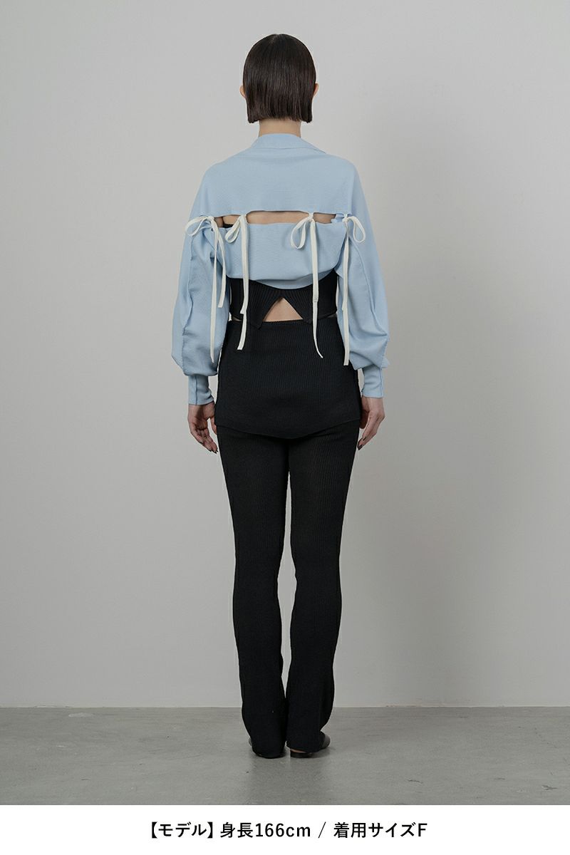 TAN(タン)MULTIWAY KNITTED BOLERO マルチウェイ ニットボレロ TAN24SS009 -6