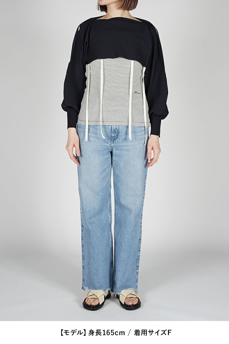 TAN(タン)MULTIWAY KNITTED BOLERO マルチウェイ ニットボレロ TAN24SS009 -14