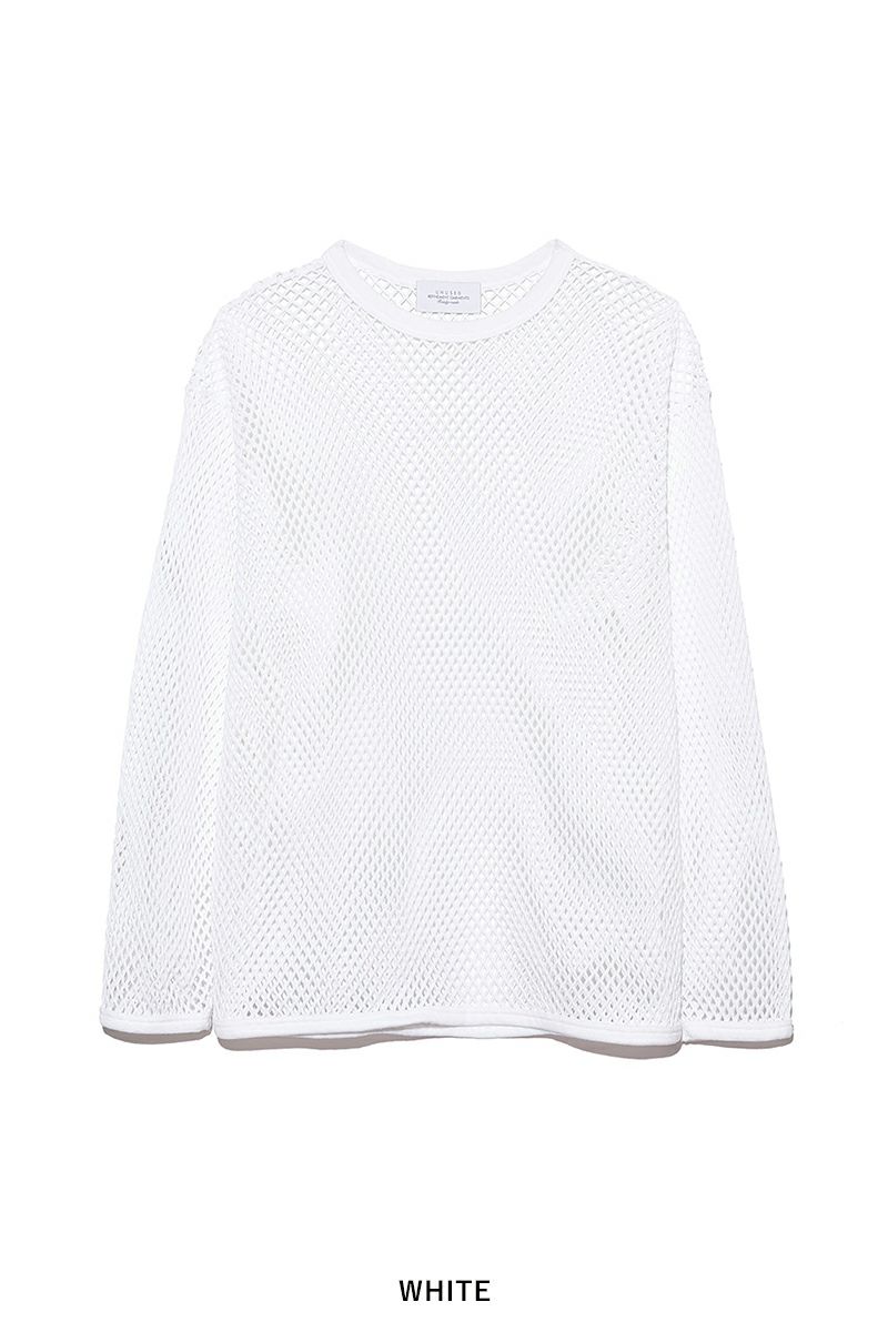UNUSED(アンユーズド)Mesh long sleeve tee メッシュ長袖Tシャツ US2411 -5
