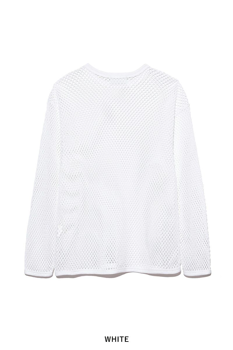 UNUSED(アンユーズド)Mesh long sleeve tee メッシュ長袖Tシャツ US2411 -6