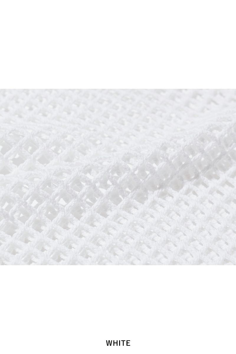 UNUSED(アンユーズド)Mesh long sleeve tee メッシュ長袖Tシャツ US2411 -8